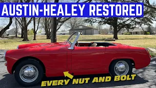 It Took 12 YEARS To RESTORE This Austin-Healey Sprite!