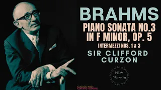 Brahms - Piano Sonata No. 3 in F minor, Op. 5 / Remastered (Century's record.: Sir Clifford Curzon)