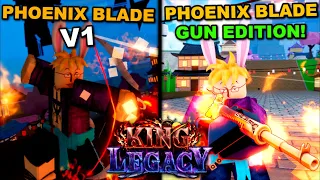 Getting The MOST POWERFUL Weapon In Roblox King Legacy... Here's What Happened! (Phoenix Blade V2)
