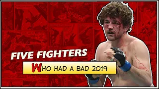 Five MMA Fighters Who Had A Bad 2019