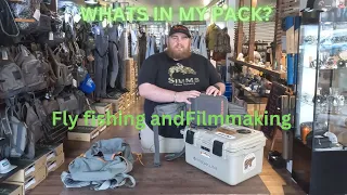 What's In My Fishing Pack: Justin's Packs for Fly Fishing and Filmmaking!