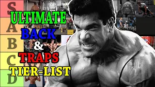 The ULTIMATE Back/Traps Exercises Tier-List (Leonidas-tier to Shrimp-tier)