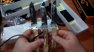 Нож Browning с Aliexpress+нож кредитка