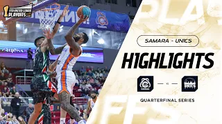 Samara vs UNICS Highlights Quarterfinals Game 3 | Season 2023-24