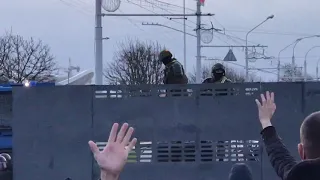 Беларусь силовики против народа