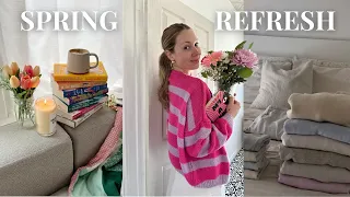 SPRING REFRESH 💐 spring cleaning, decorating, decluttering, planting flowers & more!