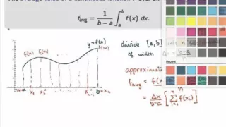 MATH 146 - 5.3 - Average values and Mean Value Theorem for integrals