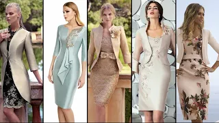 Most Popular fashion designer mother of the bride Embroidered Bodycon dresses 2021-22