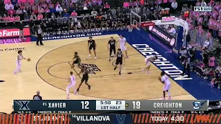 Ryan Nembhard vs XU 23 PTS          1.29.22