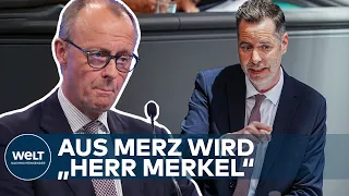 GENERALDEBATTE: "Herr Merkel" – Christian Dürrs Versprecher sorgt für Heiterkeit im Bundestag