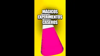 Mágicos EXPERIMENTOS CASEROS! 😱 #shorts