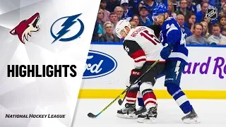 NHL Highlights | Coyotes @ Lightning 1/9/20