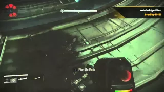 Destiny Crota bridge cp solo with titan