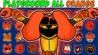 FNF Character Test | Gameplay VS My Playground | ALL Orange Test #6