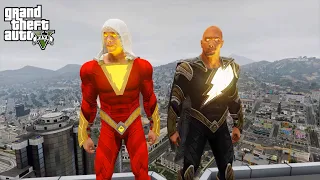 GTA 5 - Shazam VS Black Adam