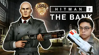 I ROB A BANK! - My First Time Playing HITMAN 2 Ever (DLC)