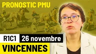 Pronostic PMU course Ticket Flash Turf - Vincennes (R1C1 du 26 novembre 2021)