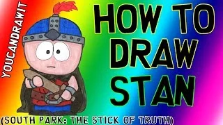 How To Draw Stan Marsh from South Park: The Stick Of Truth ✎ YouCanDrawIt ツ 1080p HD