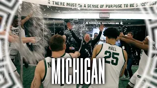 Michigan State Men's Basketball vs Michigan | Cinematic Highlight | Jan. 31, 2024