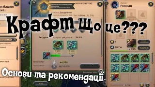 Albion Online. Крафт та основи крафту. Гайд для новачків. Заробіток срібла