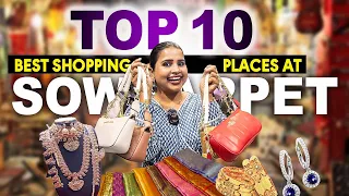 Top 10 best Shopping in Sowcarpet -Chandini Khanna #vlog54 #chennai #shoping #travelvlog #mintstreet