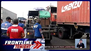 Nasa 10 sasakyan, hinatak sa clearing operation ng MMDA sa Tondo, Maynila | Frontline Tonight