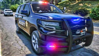 Playing GTA 5 As A POLICE OFFICER Sheriff Monday Patrol| GTA 5 Lspdfr Mod|
