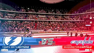 Tampa Bay Lightning vs Washington Capitals 11/11/2022 NHL 23 Gameplay