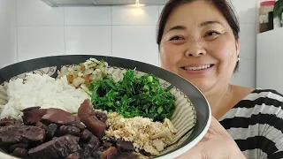 FEIJOADA RÁPIDA FEITO EM 10 MINUTOS NA PRESSÃO | PONTO DO FEIJÃO INTEIRO SEM DESMANCHAR