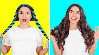 FIGHISSIME PER I CAPELLI || Consigli per i capelli e trucchi fai-da-te da123 GO!