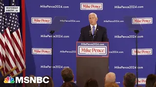 Is Pence's speaking truth to power something to celebrate or criticize?