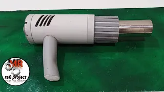 How To Make Hot Air Gun With PVC Pipe | heat gun kaise banaye | homemade hot air gun
