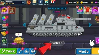 Tank Combat War Battle New Tank RATTE MORTY Coming Soon Update All22 Tank Unlocked Maxed Evolve 2023