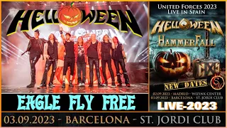 HELLOWEEN - Eagle Fly Free - UNITED FORCES TOUR - Sant Jordi Club, BARCELONA - 03.september.2023