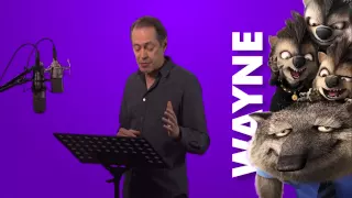 Hotel Transylvania 2: Steve Buscemi "Wayne" Behind the Scenes Voice Acting | ScreenSlam