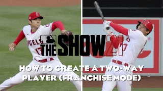 How to make a Two Way Player (Franchise Mode)  - MLB the Show 21