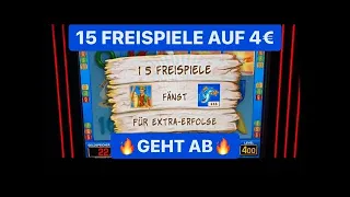 Lets play Fishin Frenzy 4€ 15 Freispiele Jagd nach Jackpot Merkur Magie Automat Spielhalle zocken