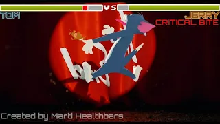 Tom vs Jerry vs Spike with healthbars (Ending Battle)|Tom & Jerry (2021)