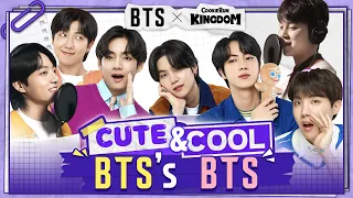 [Sub][BTS X Cookie Run: Kingdom]Cute & COOL! BTS' behind the scenes! 👀