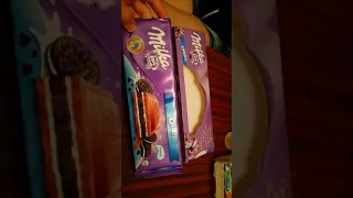 обзор шоколадки Milka OREO.