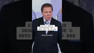 Olha só a cara que Silvio Santos fez ao saber que Tiago Abravanel entrou no BBB22