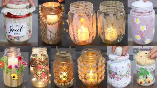 10 Best Idea from recycled Glass jars | Diy Kitchen decor craft ideas