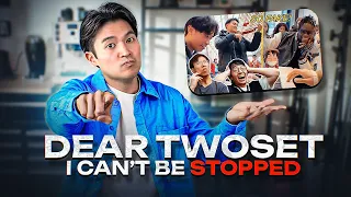 I can’t be stopped [response to TwoSet]