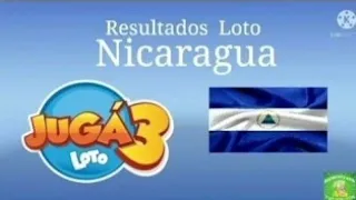 RESULTADOS JUGA 3  LOTO NICARAGUA DE LAS ONCE, TRES Y NUEVE DEL DIA MIERCOLES 13 DE ABRIL DEL 2022