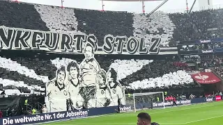Choreo Eintracht Frankfurt - RB Leipzig