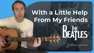 How to play With a Little Help From My Friends by The Beatles