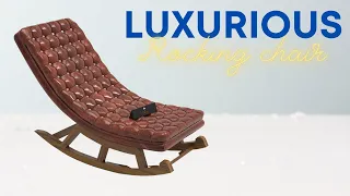 Luxurious Large Rocking Chair in Premium Wood | Buy Rocking Chair Online