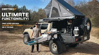 Tacoma Flatbed Tray & Canopy FULL TOUR - Dirtbox Overland