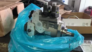 DD15 High pressure fuel pump, how to remove and setup for installation