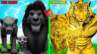 Growing Smallest Black Lion Family into Biggest Black Lion Family in GTA 5! SIMMBA THE LION KING